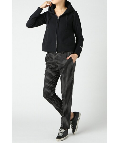 L’Appartement(アパルトモン)の「DRAGO STRIPE BACKPOCKET ZIP PANTS(パンツ・レディース・ブラック/ネイビー・34/36/38/40)」の3枚目の写真