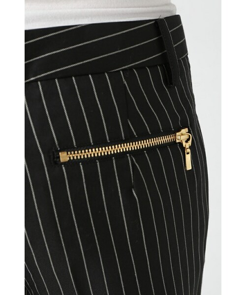 L’Appartement(アパルトモン)の「DRAGO STRIPE BACKPOCKET ZIP PANTS(パンツ・レディース・ブラック/ネイビー・34/36/38/40)」の11枚目の写真