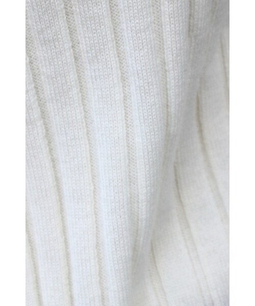 SLOBE IENA（スローブイエナ）の「《追加予約》12Gウォッシャブルウール ワイドリブクルーネックプルオーバー◆（トップス・レディース・ブラック/グレー/ホワイト/ベージュ・フリー）」の15枚目の写真