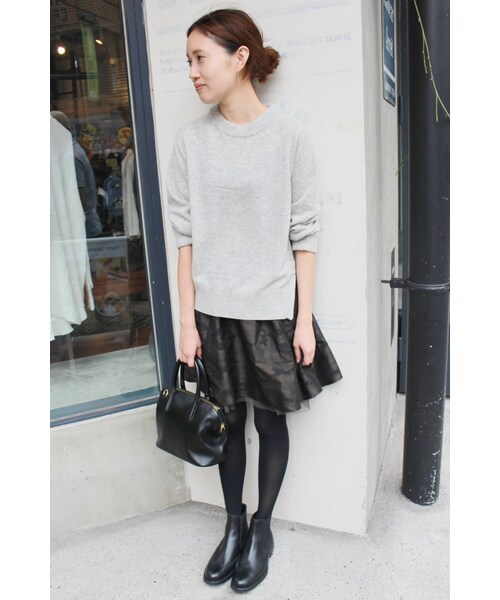 新品タグ付き◆SLOBE IENA ウールカシミヤ12G ハイネックニットPO SLOBE IENA（スローブイエナ）の「《追加2》ウールカシミヤ12G