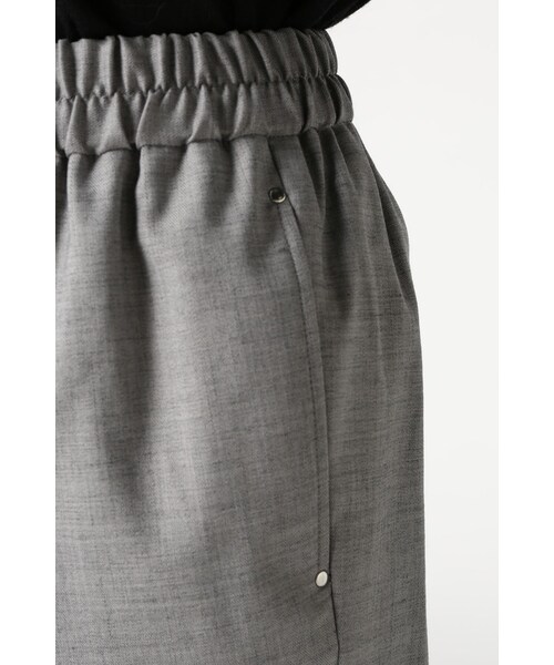 Spick & Span(スピックアンドスパン)の「ルミレットWOOL イージーパンツ(パンツ・レディース・グレーA/キャメル/ネイビー・36/38)」の11枚目の写真