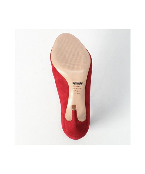 Noble(ノーブル)の「レースアップパンプス(シューズ・レディース・ベージュ/レッド・38/39)」の9枚目の写真