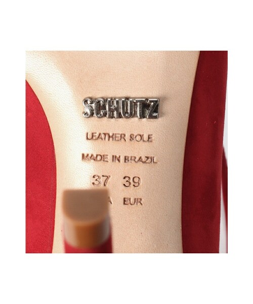 Noble(ノーブル)の「レースアップパンプス(シューズ・レディース・ベージュ/レッド・38/39)」の11枚目の写真