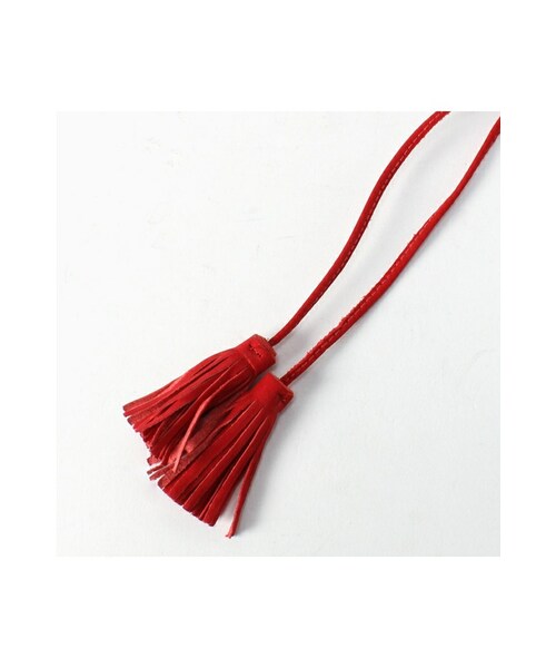 Noble(ノーブル)の「レースアップパンプス(シューズ・レディース・ベージュ/レッド・38/39)」の12枚目の写真