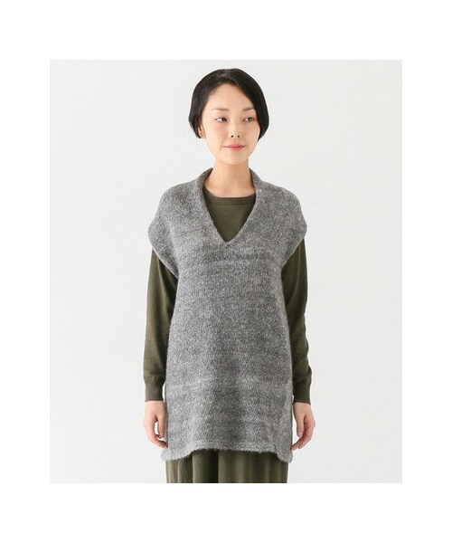 かぐれ（カグレ）の「PUENTE 手紡ぎイカベストロング（）」 - WEAR