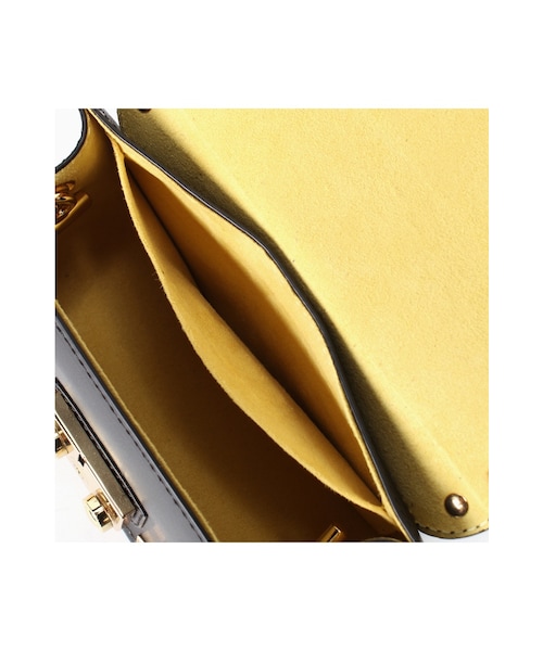 Spick & Span（スピックアンドスパン）の「IACUCCHスタッズミニショルダー（バッグ・レディース・ブラック/グリーン・フリー）」の8枚目の写真