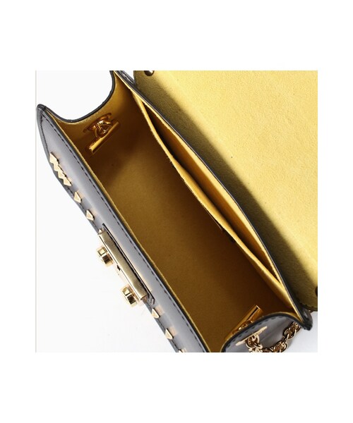 Spick & Span（スピックアンドスパン）の「IACUCCHスタッズミニショルダー（バッグ・レディース・ブラック/グリーン・フリー）」の7枚目の写真