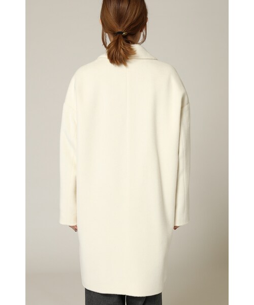 JOURNAL STANDARD relume（ジャーナルスタンダード　レリューム）の「《予約》シャギー オーバーコート◆（ジャケット/アウター・レディース・グレーA/ホワイト・フリー）」の13枚目の写真