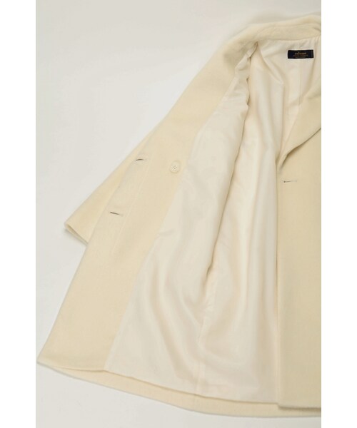 JOURNAL STANDARD relume（ジャーナルスタンダード　レリューム）の「《予約》シャギー オーバーコート◆（ジャケット/アウター・レディース・グレーA/ホワイト・フリー）」の18枚目の写真