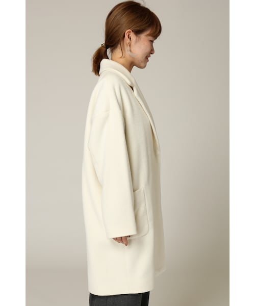 JOURNAL STANDARD relume（ジャーナルスタンダード　レリューム）の「《予約》シャギー オーバーコート◆（ジャケット/アウター・レディース・グレーA/ホワイト・フリー）」の12枚目の写真