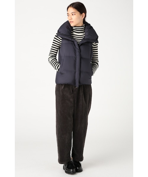 JOURNAL STANDARD（ジャーナルスタンダード）の「リブボーダー ムジ タートルネックプルオーバー◆（トップス・レディース・ブラック/グレー/ホワイト A/ナチュラル・フリー）」の7枚目の写真