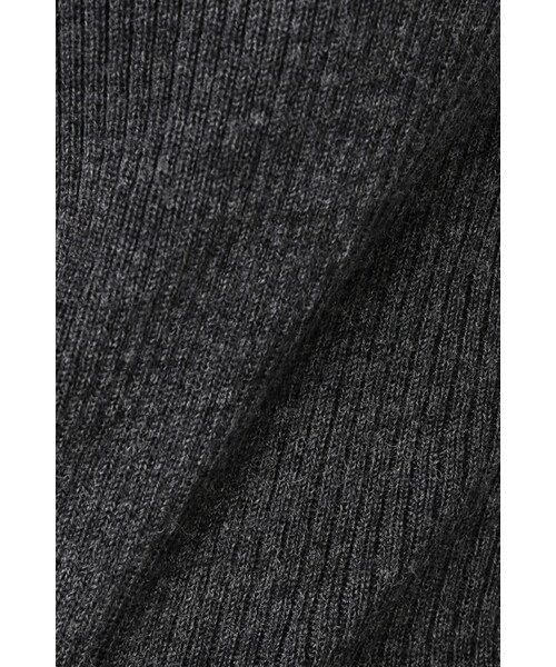 JOURNAL STANDARD（ジャーナルスタンダード）の「リブボーダー ムジ タートルネックプルオーバー◆（トップス・レディース・ブラック/グレー/ホワイト A/ナチュラル・フリー）」の16枚目の写真