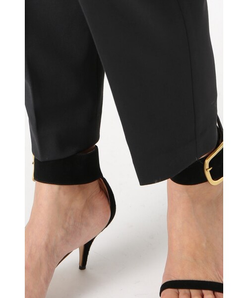 journal standard L'essage(ジャーナルスタンダードレサージュ)の「ウールサキソニーパンツ(パンツ・レディース・ブラック/ホワイト・36/38)」の11枚目の写真