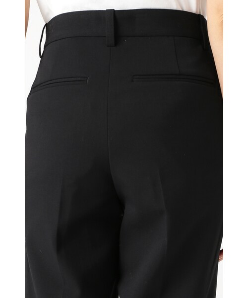 journal standard L'essage(ジャーナルスタンダードレサージュ)の「ウールサキソニーパンツ(パンツ・レディース・ブラック/ホワイト・36/38)」の9枚目の写真