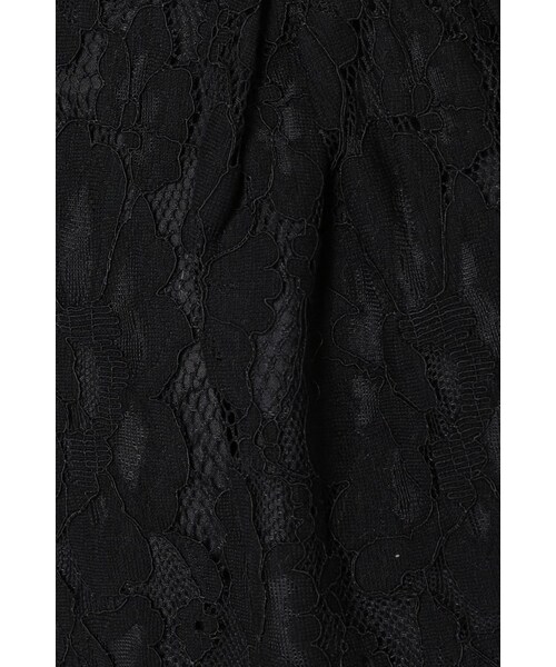 La TOTALITE（ラトータリテ）の「ツイカサイドグログランレーススカート（スカート・レディース・ブラック/カーキ・36/38）」の10枚目の写真