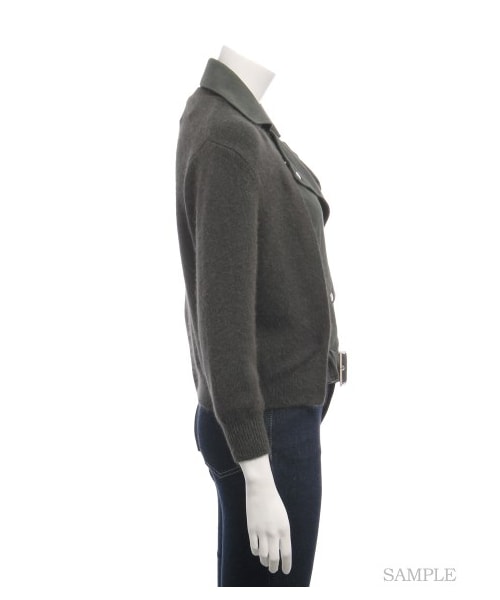 SNIDEL - 【美品】snidel ライダースコンビカーデ 2way SNIDEL - 【美品】snidel ライダースコンビカーデ 2wayの通販 by