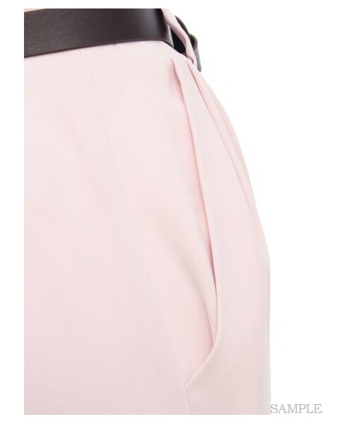 SNIDEL（スナイデル）の「ベルト付きセンタープレスパンツ