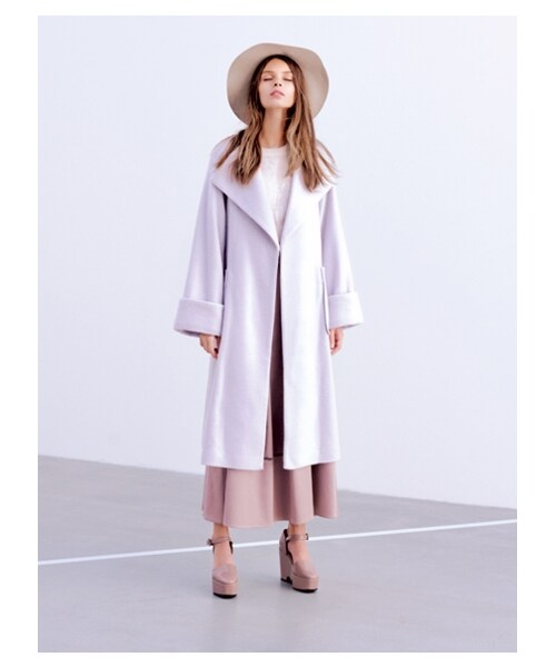 SNIDEL（スナイデル）の「スプリングフェルトハット（ハット・レディース・IVR/BEG/MNT/BLK・F）」の7枚目の写真