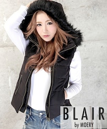 BLAIR by MOERY | ロールアップデニムショートパンツ(デニムパンツ)