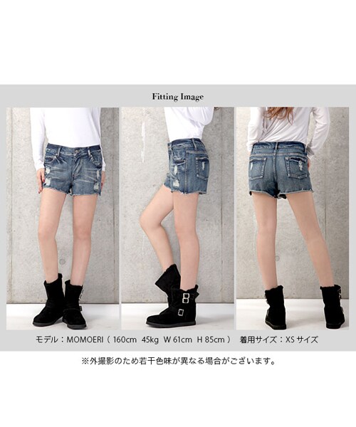 Roll up denim short pants | DIANTÉ (ディアンテ)公式通販サイト