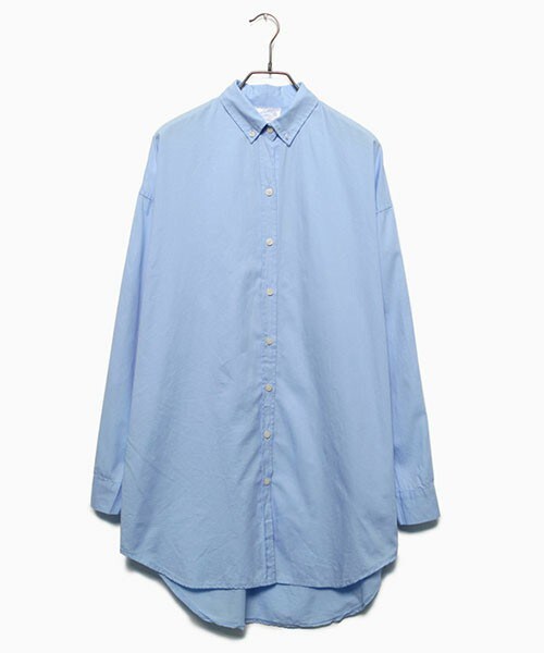 DHOLIC（ディーホリック）の「ルーズフィットオーバーフィットシャツ（シャツ/ブラウス・レディース・グリーン/ディープスカイブルー/ネイビー/ブラック/ホワイト/ワイン・FREE）」の4枚目の写真