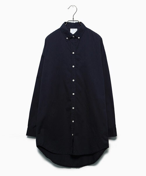 DHOLIC（ディーホリック）の「ルーズフィットオーバーフィットシャツ（シャツ/ブラウス・レディース・グリーン/ディープスカイブルー/ネイビー/ブラック/ホワイト/ワイン・FREE）」の5枚目の写真