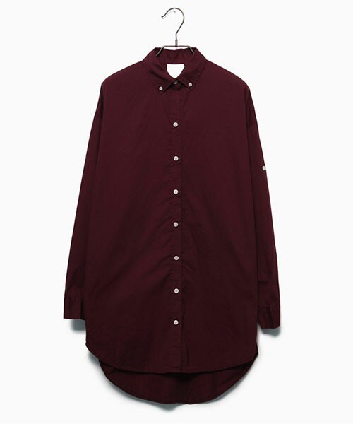 DHOLIC（ディーホリック）の「ルーズフィットオーバーフィットシャツ（シャツ/ブラウス・レディース・グリーン/ディープスカイブルー/ネイビー/ブラック/ホワイト/ワイン・FREE）」の6枚目の写真