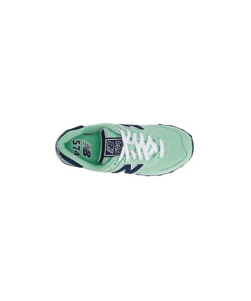 NEW BALANCE（ニューバランス）の「New Balance '574' Sneaker (Women)（スニーカー・レディース・Green・5.5 B）」の2枚目の写真