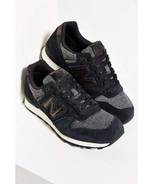 NEW BALANCE（ニューバランス）の「New Balance 696 Luxury Running Sneaker（スニーカー・レディース・Black/Beige・6/7/7.5/8/8.5/9/10）」の13枚目の写真