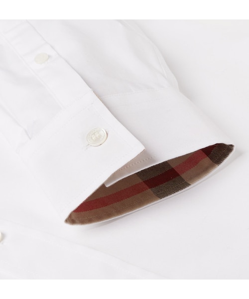 BURBERRY（バーバリー）の「Burberry Brit Slim-Fit Cotton-Poplin Shirt（シャツ/ブラウス・メンズ・White・S/M/L/XL/XXL）」の6枚目の写真
