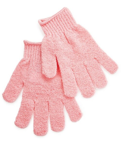 FOREVER 21（フォーエバー トゥエンティーワン）の「FOREVER 21 Exfoliating Gloves（その他ボディ・ヘアケア・レディース・Black/Coral/Hot pink/Mint・One size）」の2枚目の写真