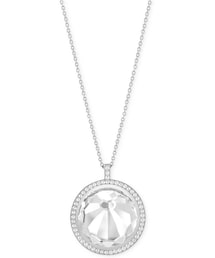 SWAROVSKI | Swarovski Shine Long Circle Pendant Necklace(ネックレス)