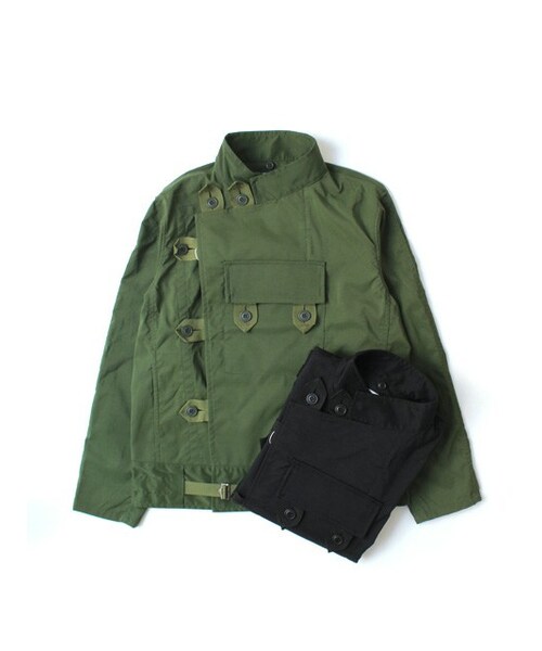 PPFM Gimmick Jacket ミリタリー ナポレオン ジャケット ナポレオンジャケットsharespirit lgb roenumbernine - メルカリ
