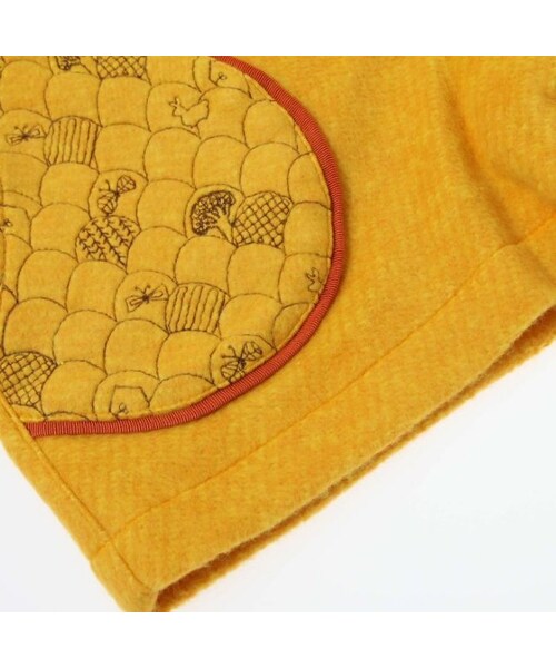 Petit jam（プチジャム）の「【秋おすすめ】森の刺繍ポケットショートパンツ（パンツ・キッズ・ブルー/イエロー・90/100/110/120/130）」の8枚目の写真