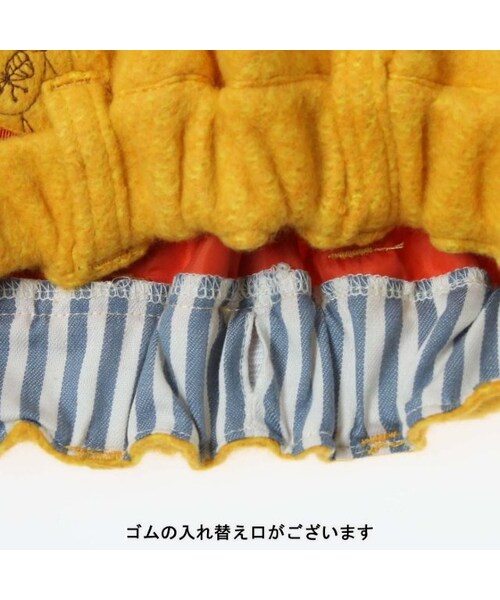 Petit jam（プチジャム）の「【秋おすすめ】森の刺繍ポケットショートパンツ（パンツ・キッズ・ブルー/イエロー・90/100/110/120/130）」の10枚目の写真