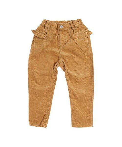 Seraph（セラフ）の「【秋おすすめ】後フリルコーデュロイ長パンツ（パンツ・キッズ・ブルー/キャメル/キナリ・80/90/95/100/110/120/130/140）」の2枚目の写真