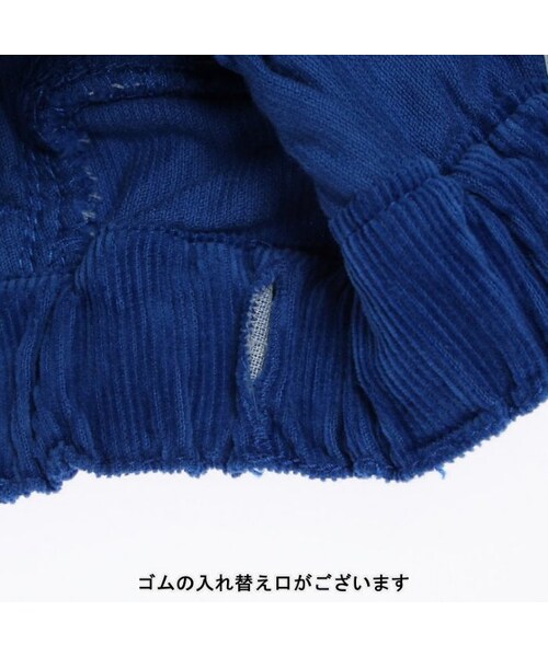 Seraph（セラフ）の「【秋おすすめ】後フリルコーデュロイ長パンツ（パンツ・キッズ・ブルー/キャメル/キナリ・80/90/95/100/110/120/130/140）」の11枚目の写真