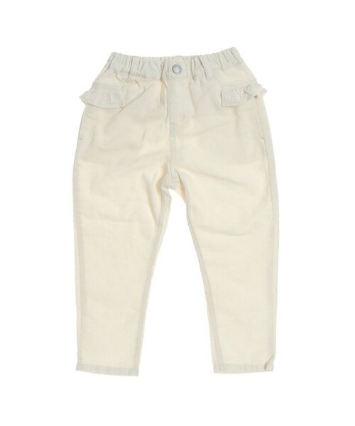 Seraph（セラフ）の「【秋おすすめ】後フリルコーデュロイ長パンツ（パンツ・キッズ・ブルー/キャメル/キナリ・80/90/95/100/110/120/130/140）」の4枚目の写真