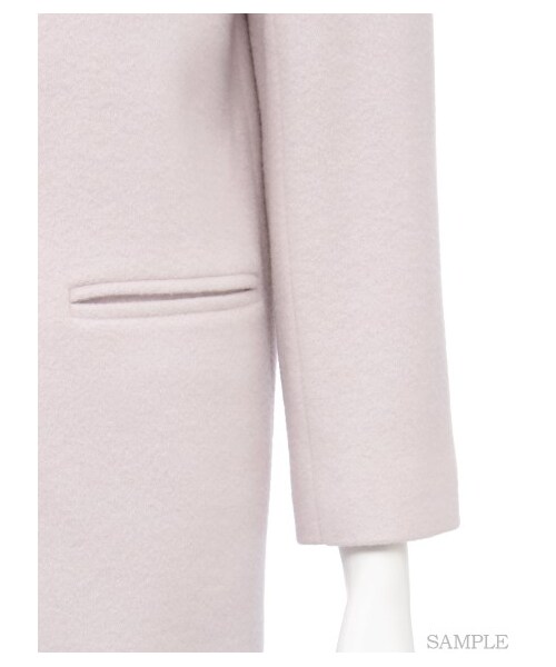 SNIDEL(スナイデル)の「チェスターコート(ウールコート・レディース・PNK/GRY/CHECK・0/1)」の8枚目の写真