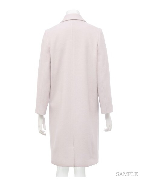 SNIDEL(スナイデル)の「チェスターコート(ウールコート・レディース・PNK/GRY/CHECK・0/1)」の5枚目の写真