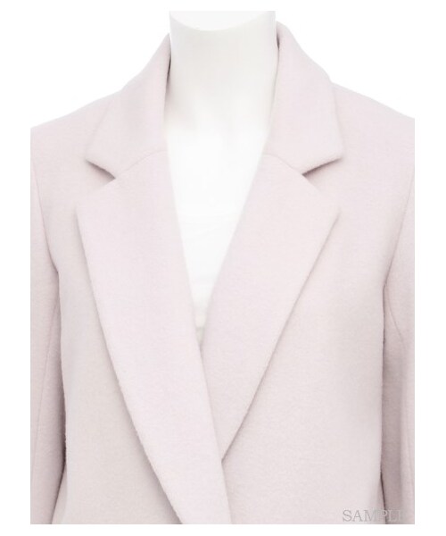 SNIDEL(スナイデル)の「チェスターコート(ウールコート・レディース・PNK/GRY/CHECK・0/1)」の7枚目の写真