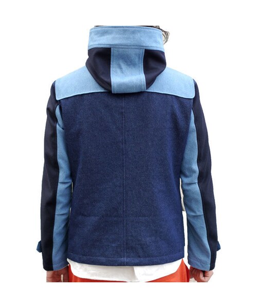 NIRAME.CO(ニラメッコ)の「ジャングルジムだっふる。 デニム ドット(ダッフルコート・メンズ・その他)」の6枚目の写真