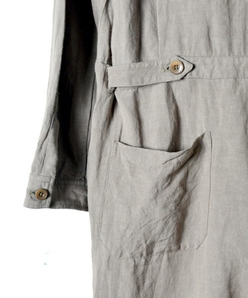 Johnbull Private labo（ジョンブルプライベートラボ）の「リネンジャンプスーツ（つなぎ/オールインワン・レディース・ブラウン系その他/ブラック・MEDIUM）」の5枚目の写真