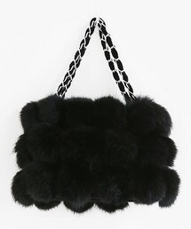 DHOLIC | ファーボールクラウンモチーフハンドバッグ(ハンドバッグ)