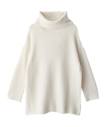 GRL | ブラッシュ加工オーバーサイズオフタートルニットチュニック(ニット/セーター)