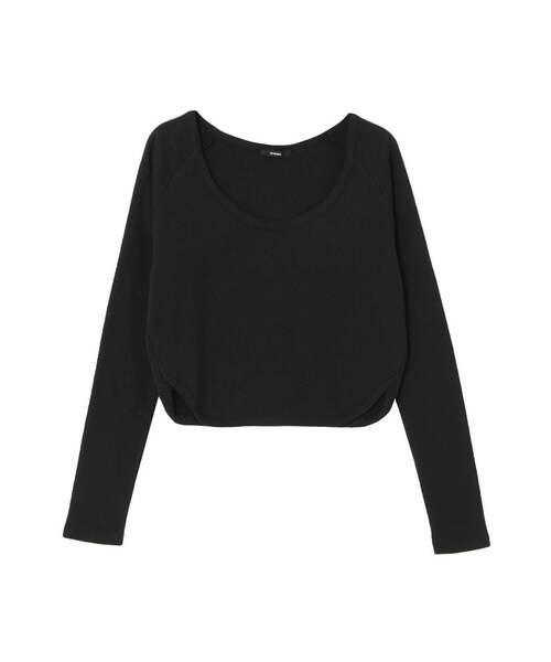 EMODA(エモダ)の「DECOLLETE CURVEロンT(トップス・レディース・ホワイト/グレー/ブラック・S/M)」の2枚目の写真