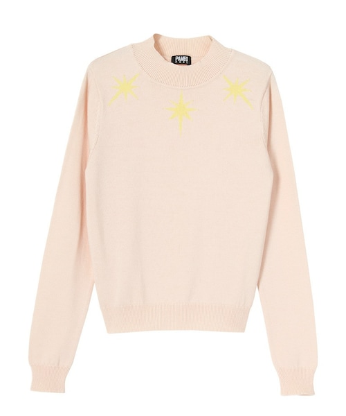 PAMEO POSE（パメオポーズ）の「HALO KNIT（ニット/セーター・レディース・ホワイト/ブラック/ベージュ・F）」の3枚目の写真