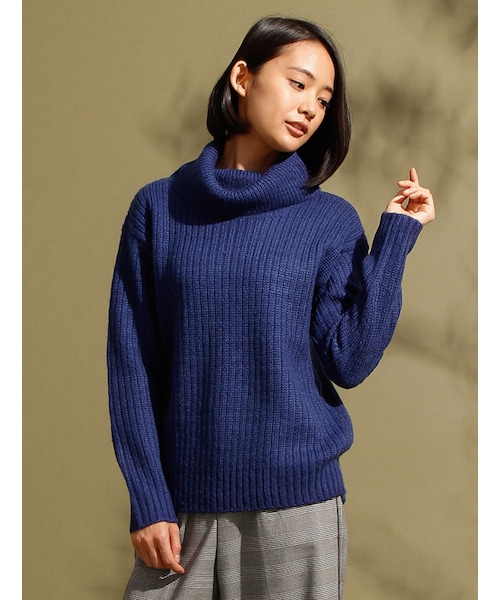 Honeys（ハニーズ）の「オフタートルプルオーバー（ニット・セーター