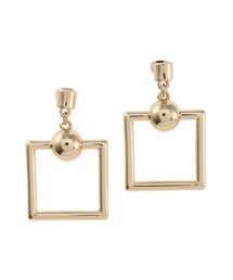 MURUA | 【LIFE】シンプルスクエアピアス(アクセサリー)