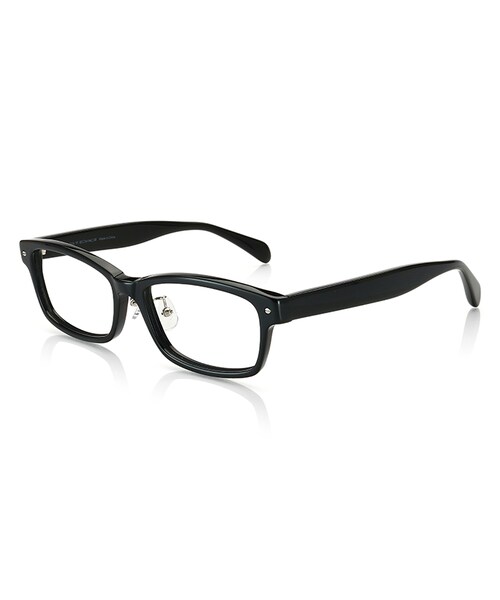 JINS（ジンズ）の「【Monotone Acetate】モノトーン アセテート（メガネ・レディース・ライトグレー/グレー/グレーデミ/ブラック・52□16-144○33 (Mediumのみ)）」の2枚目の写真